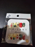 Christmas nails press on