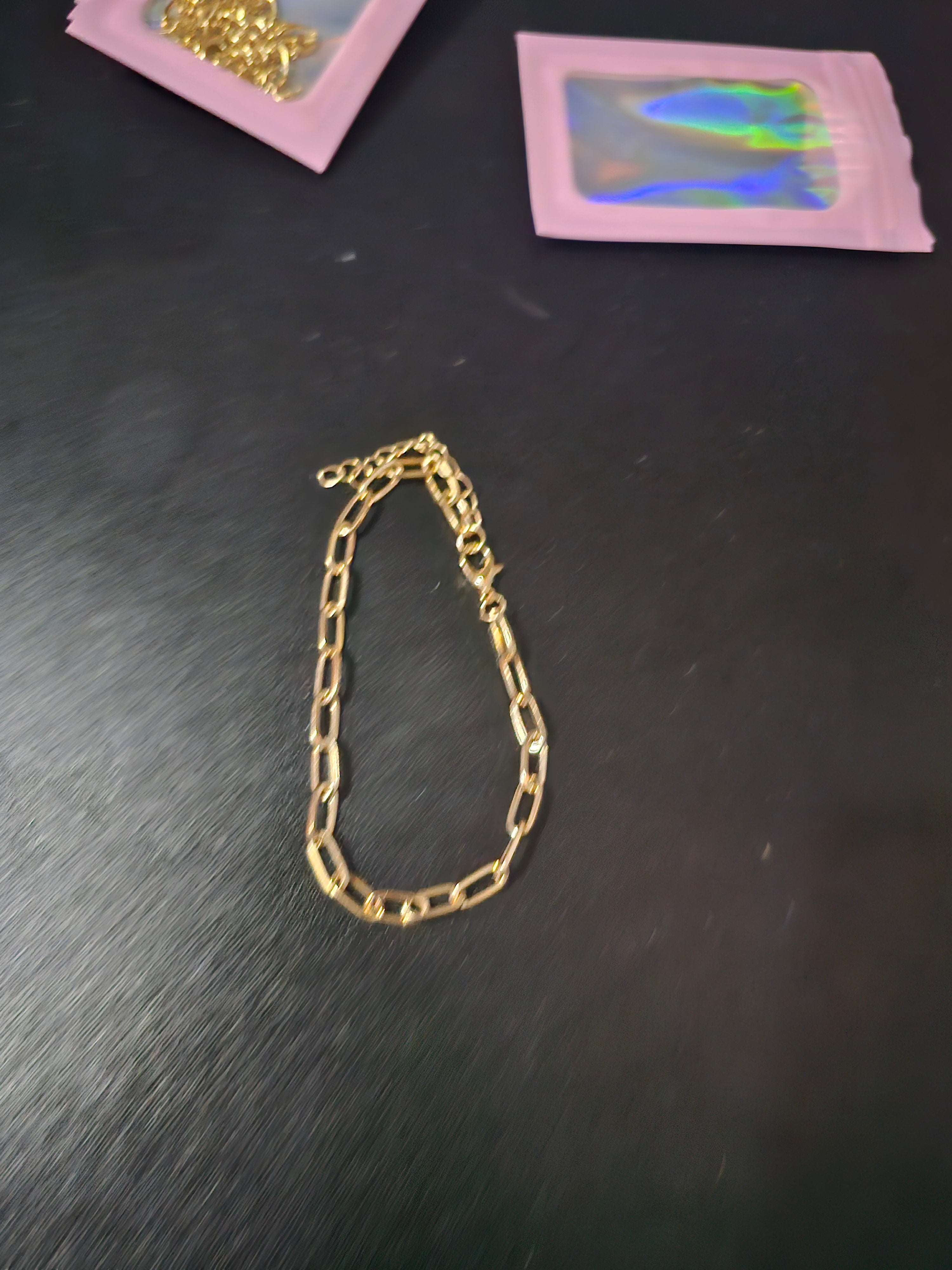 Gold plated bracelet