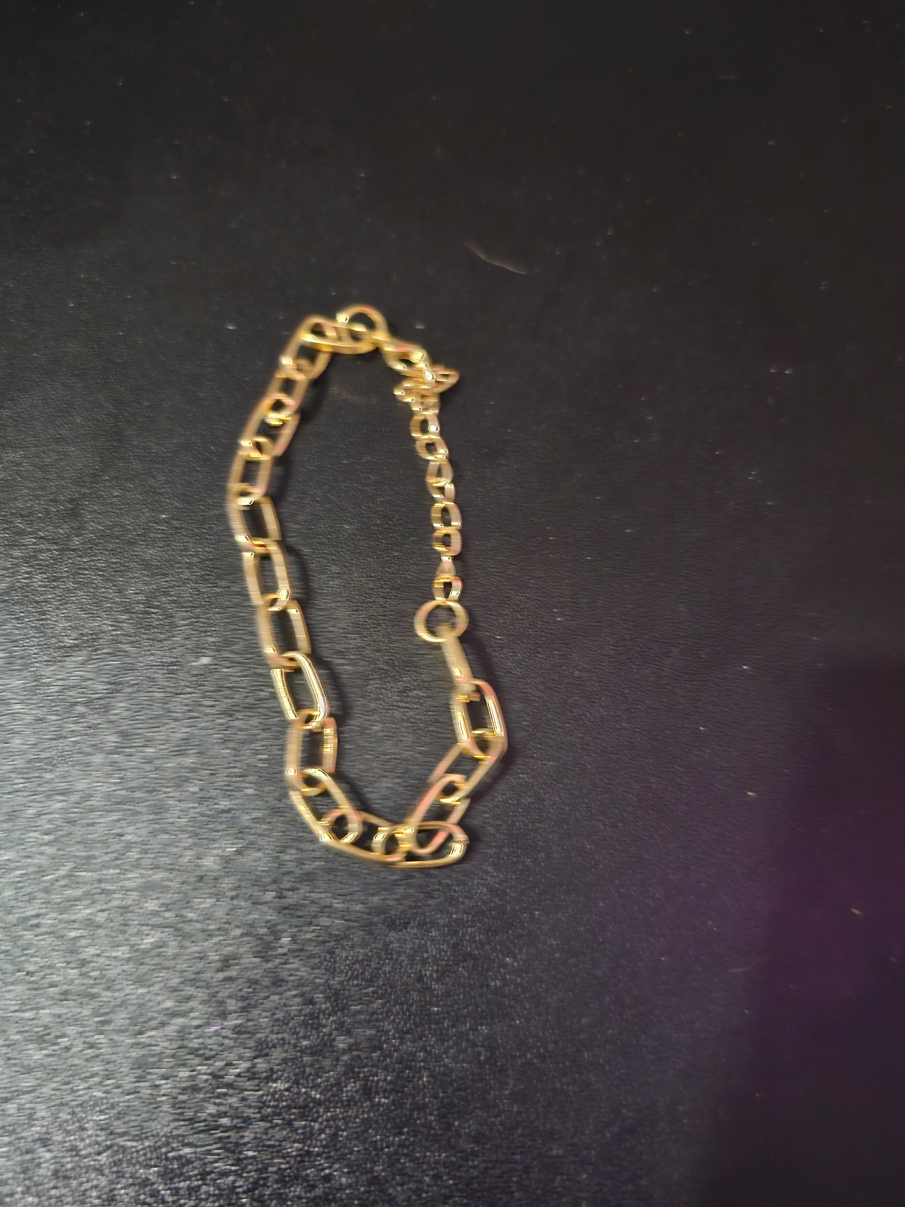 Gold-plated bracelet